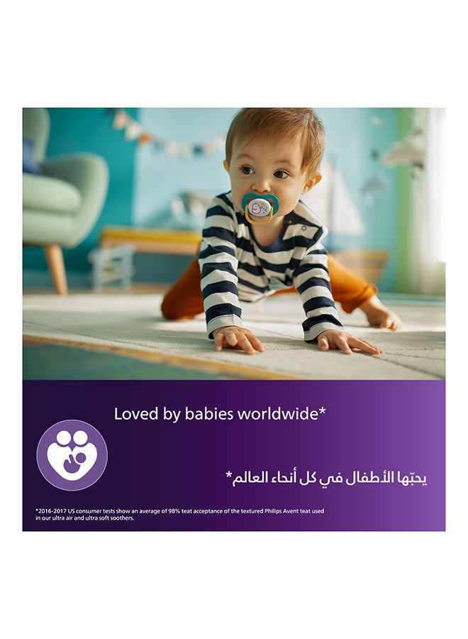 Philips Avent Ultra Air Coll 6-18M| Animal| 2 Pieces | No.1 Brand Recommended By Moms Worldwide - Assorted - Image 2