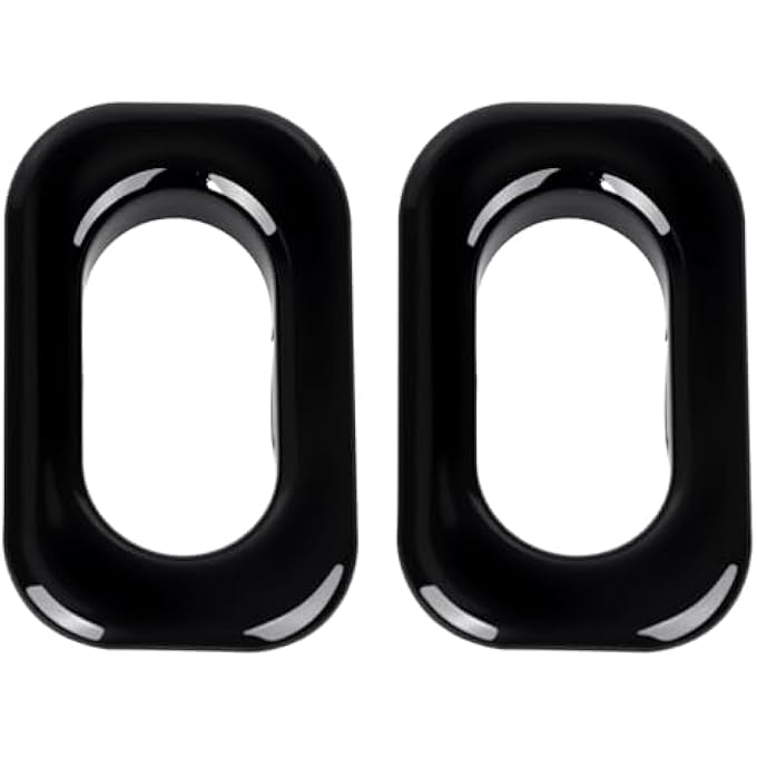 rayihni Black Motorcycle Antenna Hole Cover for Harley Touring Road Glide FLTRI 2010-2023 Street Glide FLHX 2006-2023 Road King Special 2017-2023Back-to-Back - Image 2