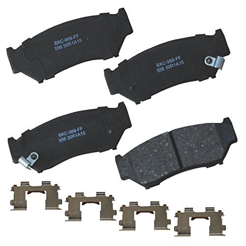 Bendix Premium SBC556 Ceramic Front Brake Pads for Chevrolet Tracker 2004-1998, Geo Tracker 1997-1996, Suzuki Sidekick 1998-1991, Vitara 2004-1999 - Image 1