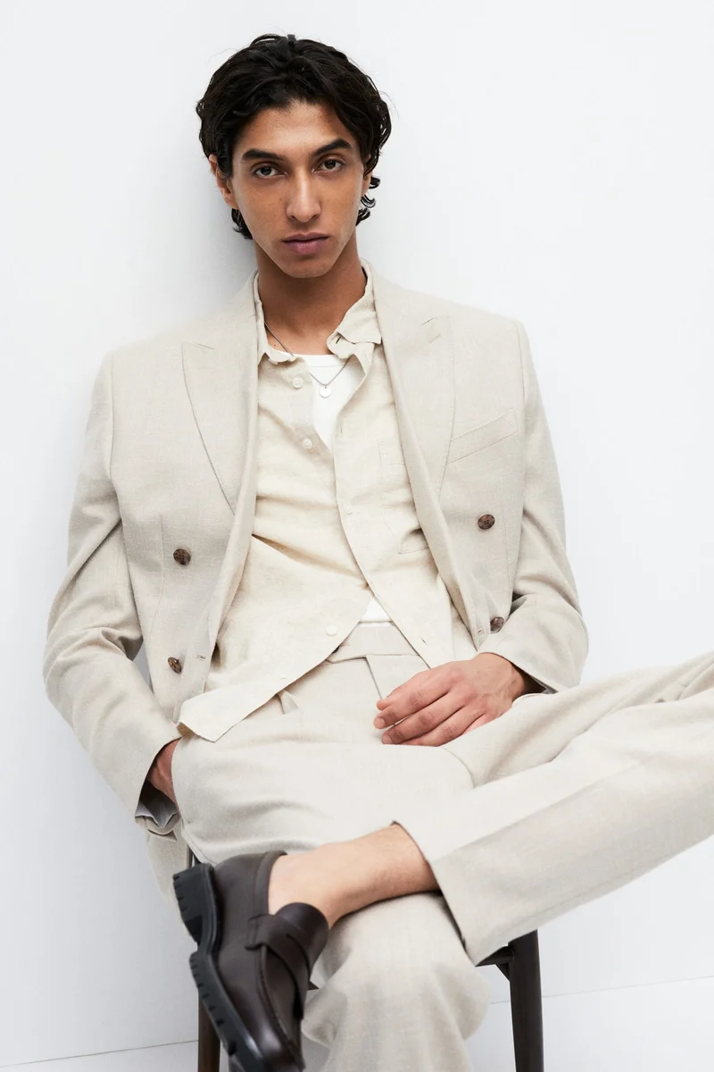 H&M Regular Fit Double-breasted jacket