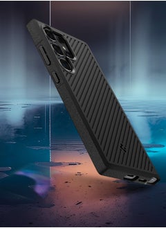 Spigen غطاء حماية كور ارمور لهاتف سامسونج جالاكسي S24 الترا (2024) - أسود مطفي  - Image 3