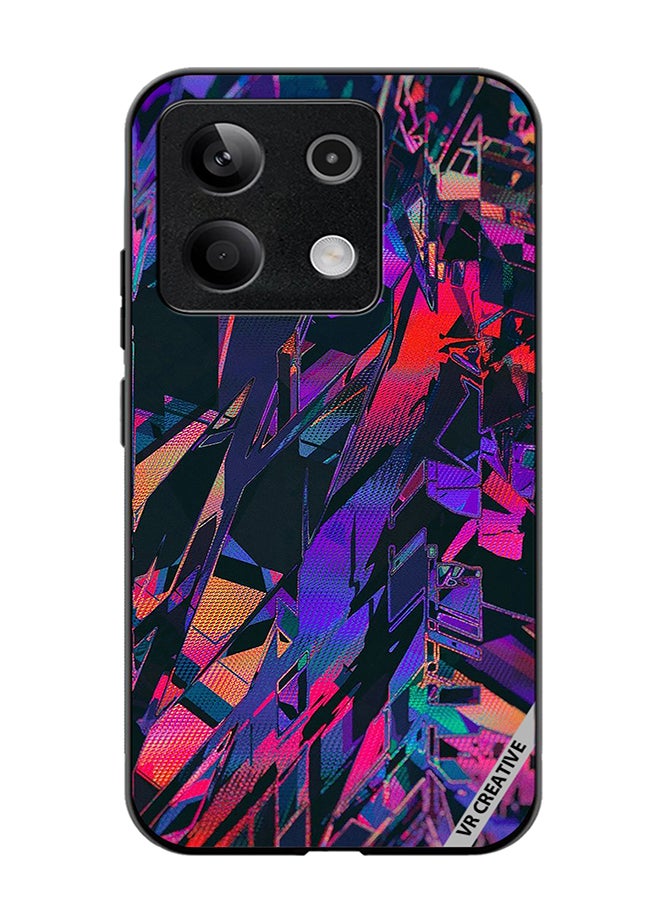 VR CREATIVE Protective Case Cover For Xiaomi Poco X6 Abstract Design Multicolour - Image 1