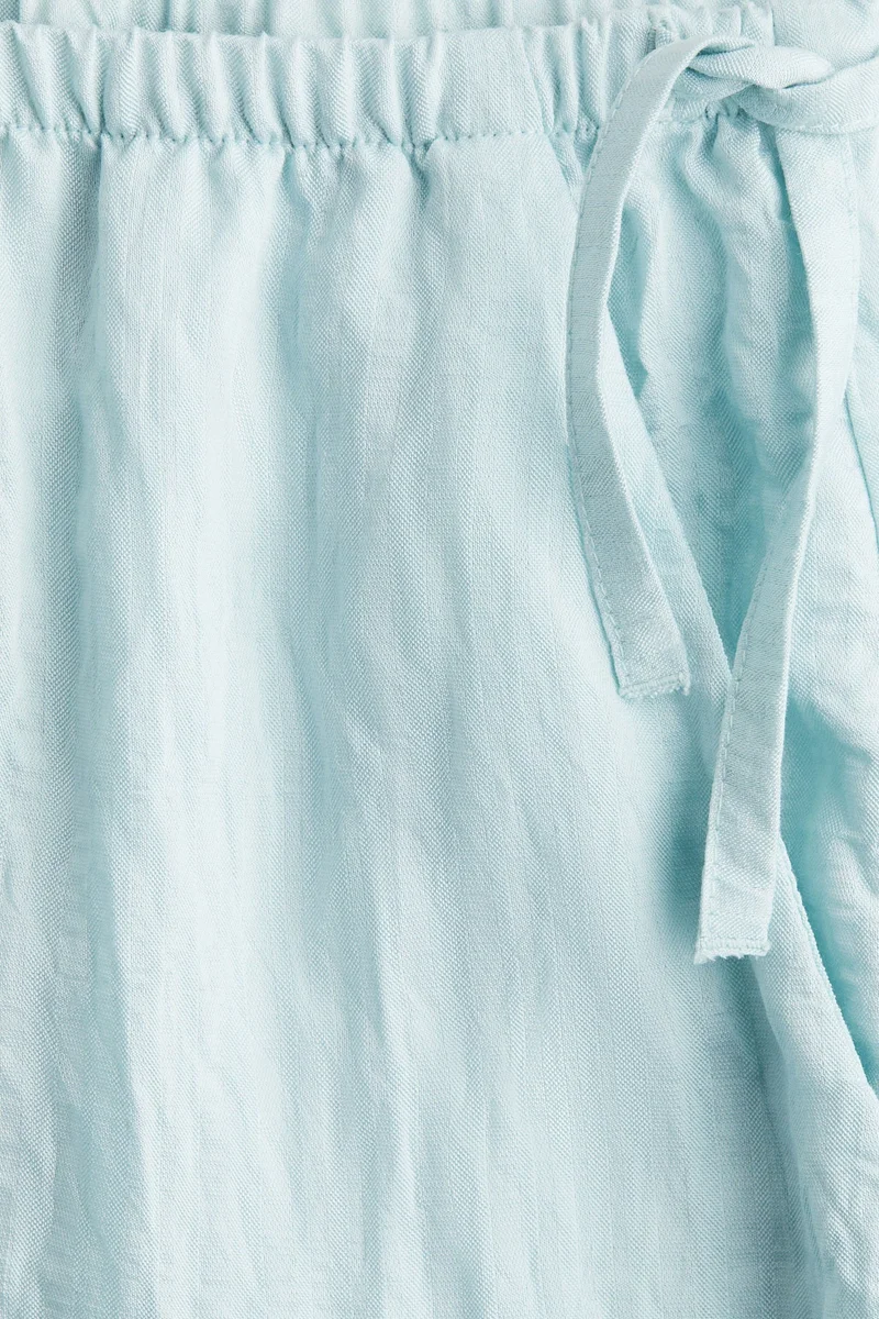 H&M Tie-detail trousers