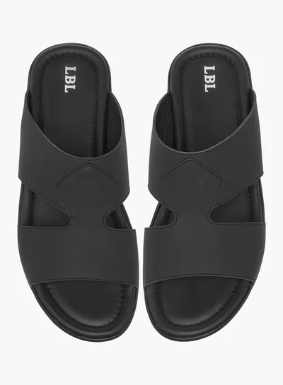 LBL by Shoexpress Men's Cutout Detail Slip-On Arabic Sandals