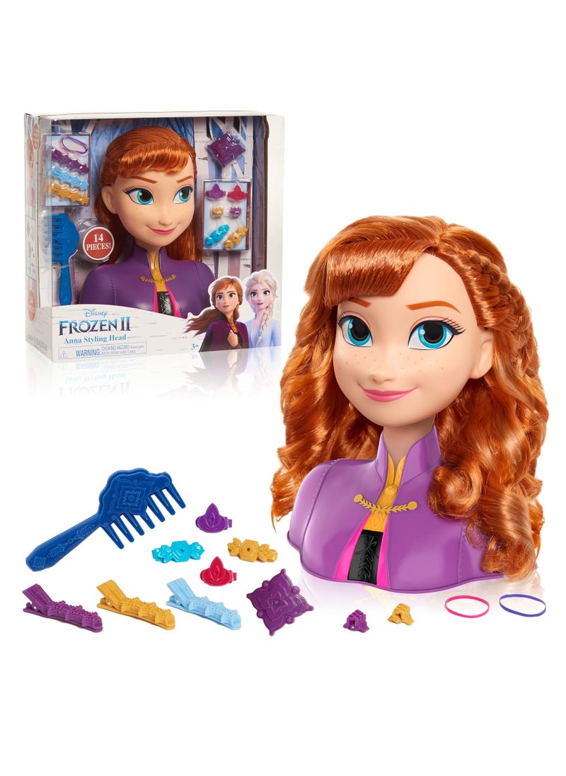 Disney FROZEN Disney Frozen - Anna Styling Head  - Image 1