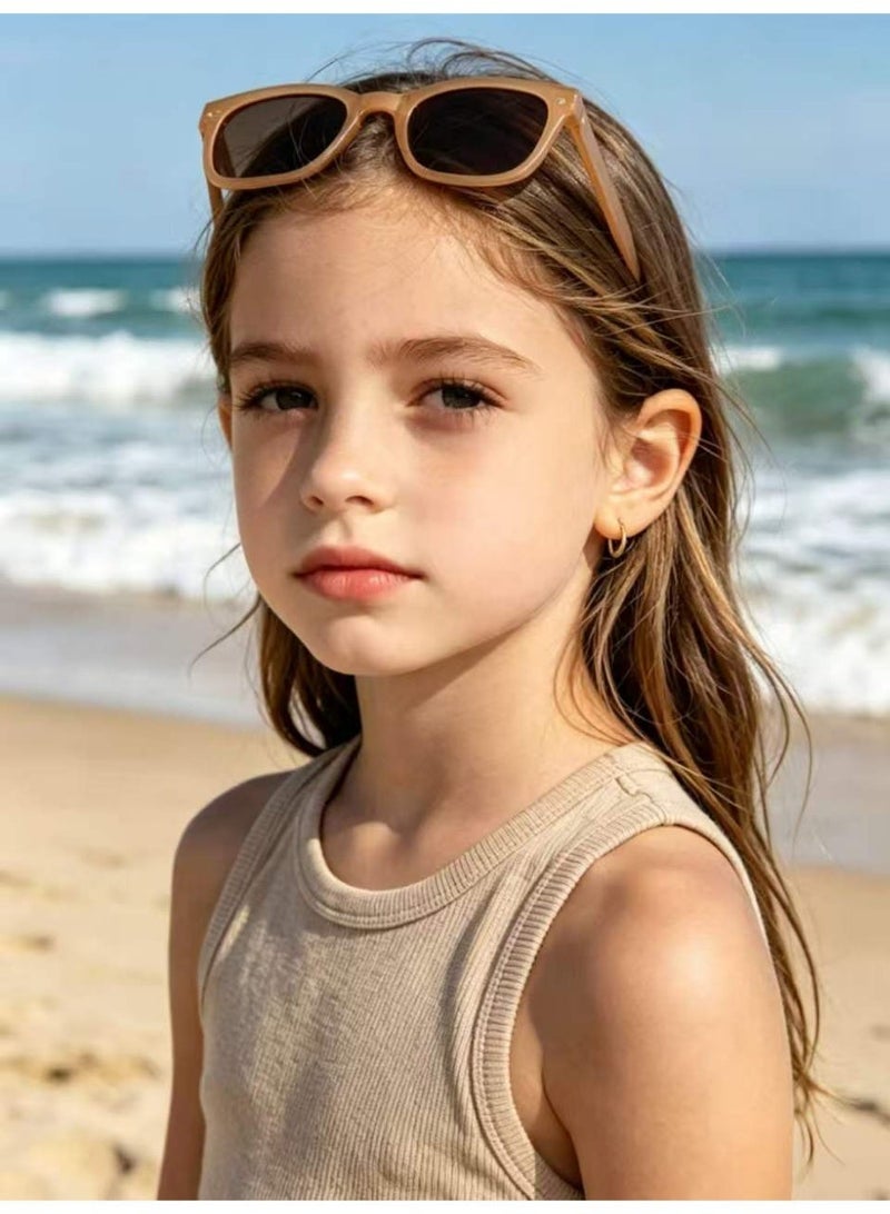 Kids Sunglasses UV400 Protection, Flexible & Stylish Shades for Boys & Girls - Image 1