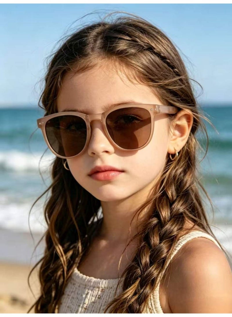 Kids Sunglasses UV400 Protection, Flexible & Stylish Shades for Boys & Girls - Image 2