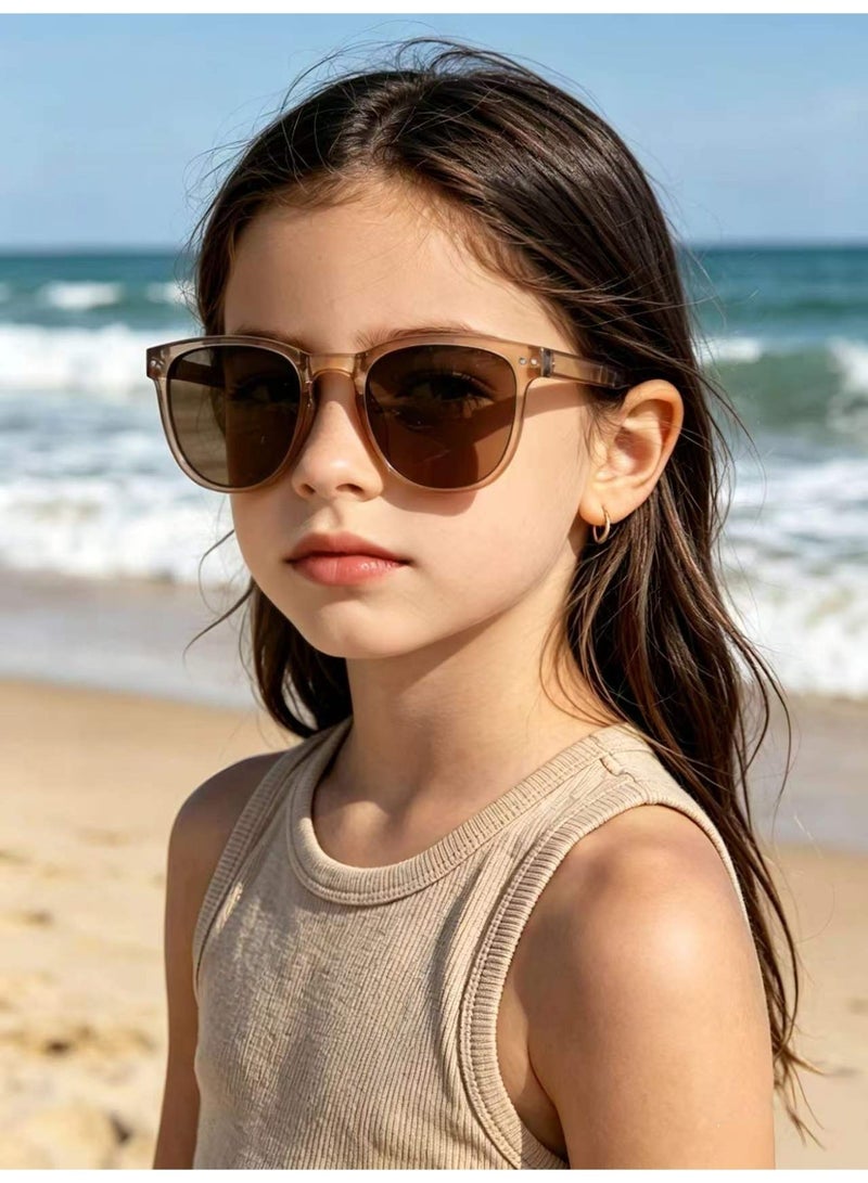 Kids Sunglasses UV400 Protection, Flexible & Stylish Shades for Boys & Girls - Image 3