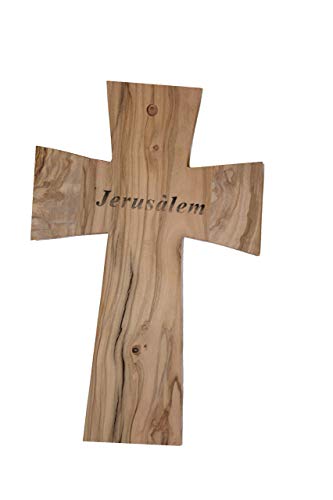 Bethlehem The Lord’s Prayer Wall Cross Olive wood Handmade in Bethlehem and Jerusalem the Holy Land, One of a Kind very Special with olive leaves laser prints for Home, Office and churches - Image 5