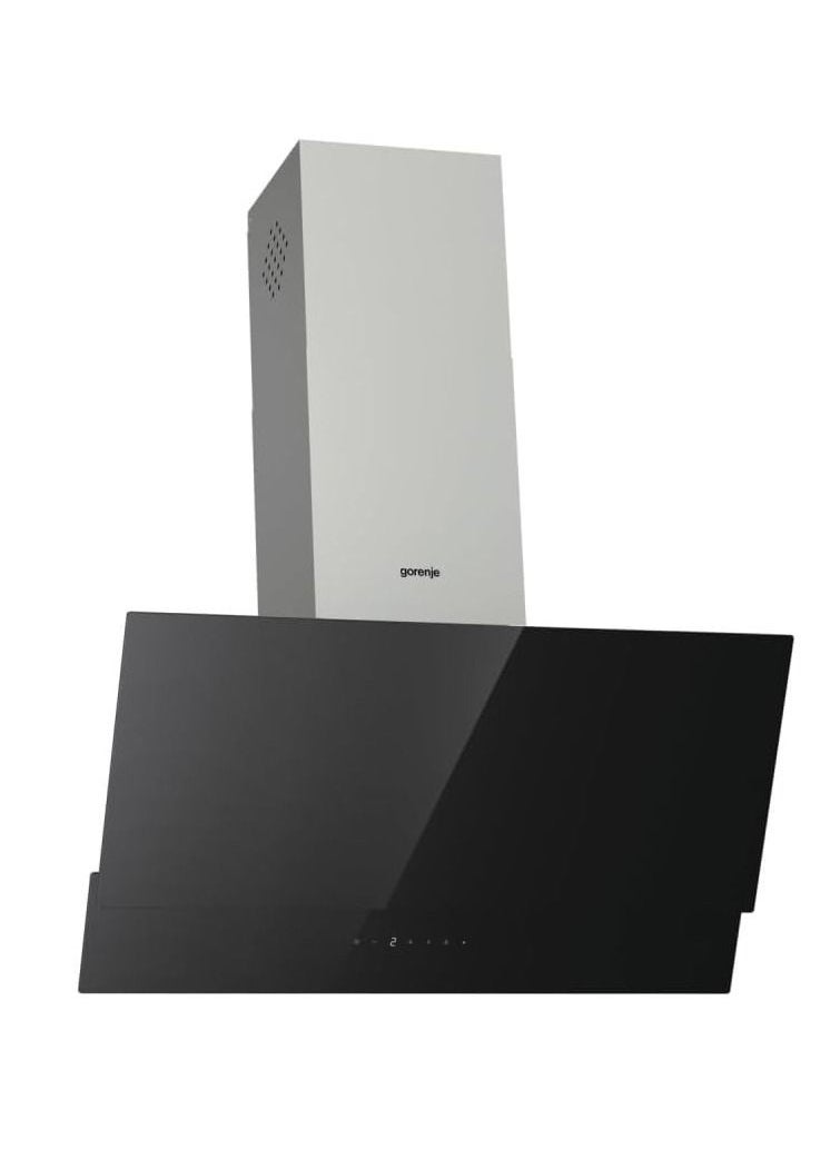 Gronje Decorative Hood, 90 Cm, 142 Watt, painted steel, Suction Power 383 m³/h, Touch control, Number of speed 3, black, PWHI948EB 