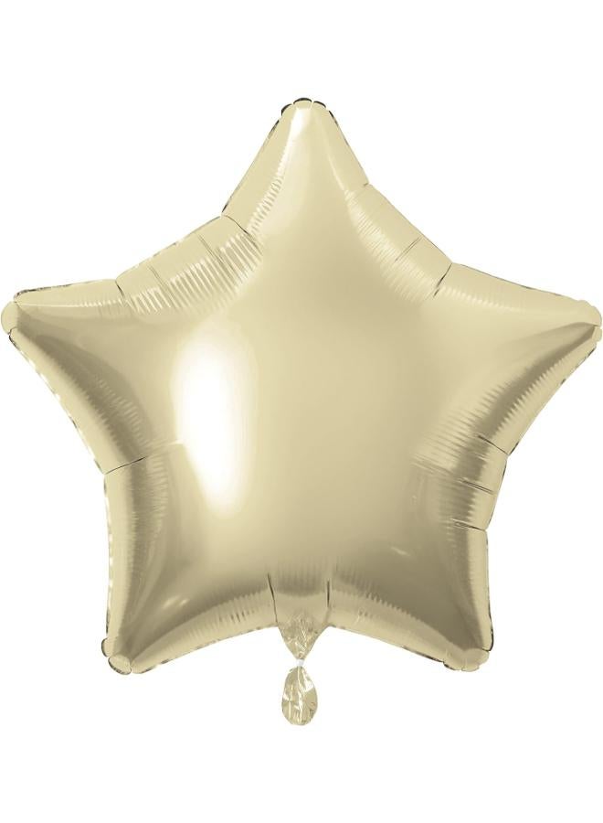 Unique بالون نجمة ذهبية بقطر 20 إنش - Image 1