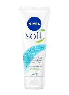 Nivea Soft & Fresh Moisturizing Cream 75ml  - Image 2