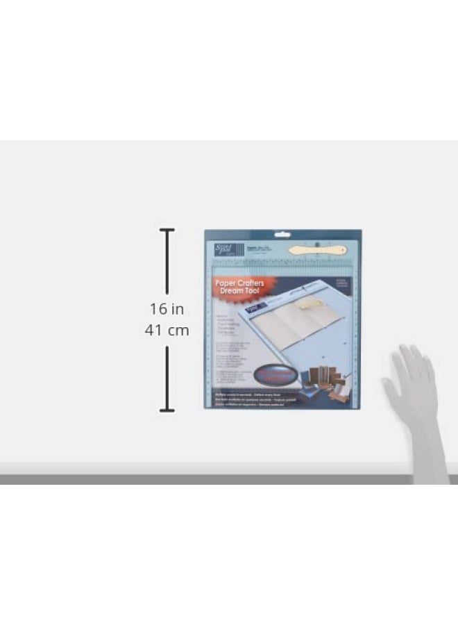 Scor-Pal ScorPal SP108 Eighths Measuring and Scoring Board 12 by 12 18 Space Grooves - Image 4