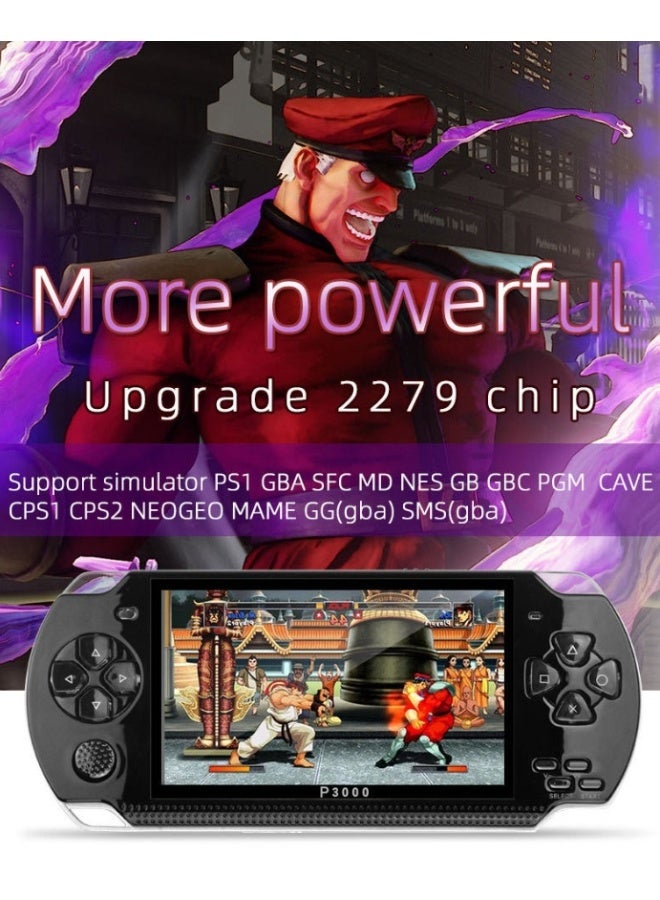 Ainawo 4.3 Inch PSP Handheld Game 8GB Includes Camera Black - Image 2