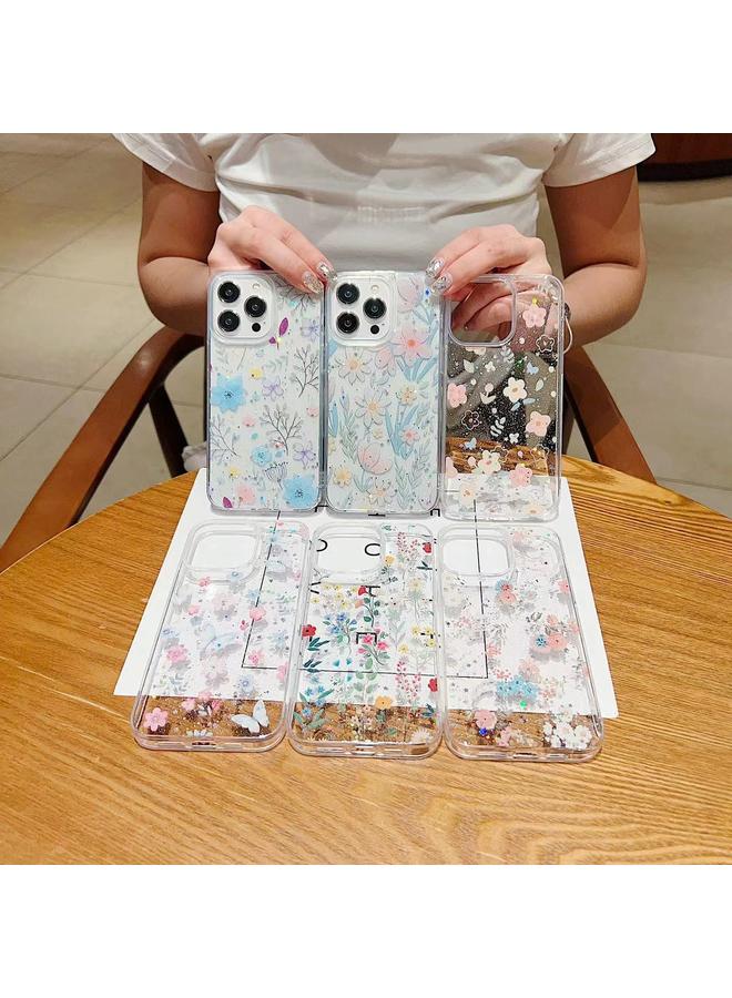 Zaboon Case For iPhone 13 Pro Max Fresh Small Floral Epoxy TPU Phone Case - Image 2