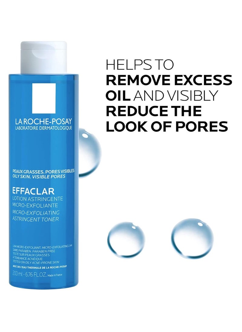 LA ROCHERE - La Roche Posay Effaclar Micro-exfoliant Lotion Astringente - 200ml - Image 1