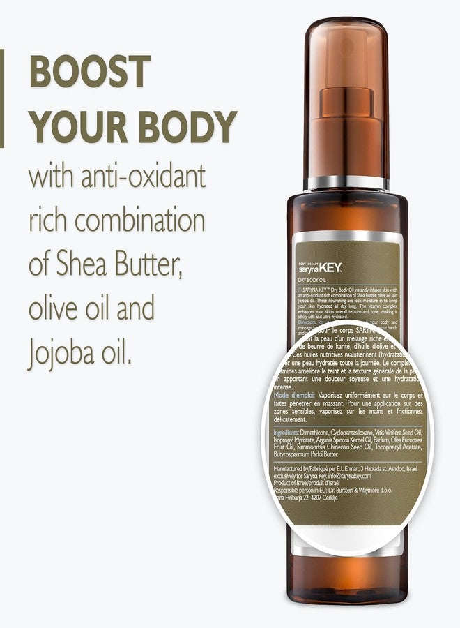 Saryna Key Body Oil for Dry Skin and Normal Skin - With Pure African Shea Butter, Olive Oil, Jojoba Oil - Oil for Women - Moisturizing Natural Shea Cream - Moisture Body Oil - Image 2