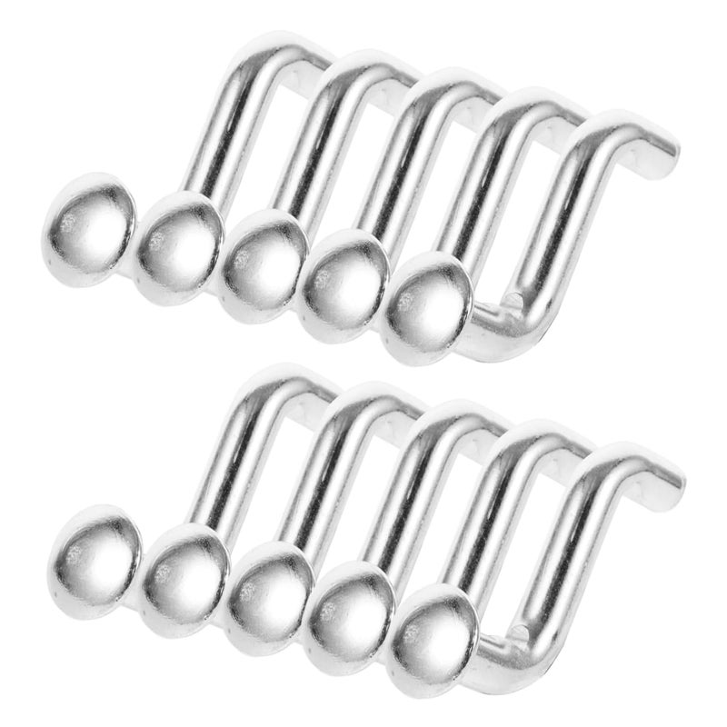 50pcs Heavy Duty J Bolt Safety Clips 7mm Diameter for Pallet Racking Shelving Storage Warehouse DIY - Image 2