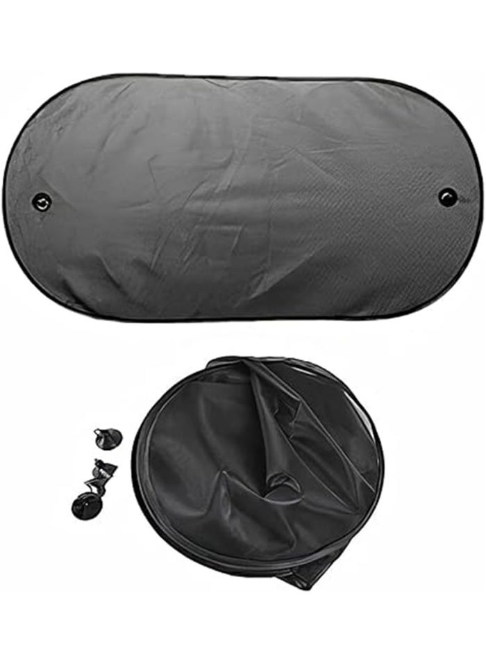 Car Rear Window Sunshade, 20"×40" Rear Window Sun Shade Blocker with Suction Cups, Mesh Sunlight Shield Provide Glare Shield and UV Rays Protection for Baby, Universal Car Accessories for Most Models - Image 4