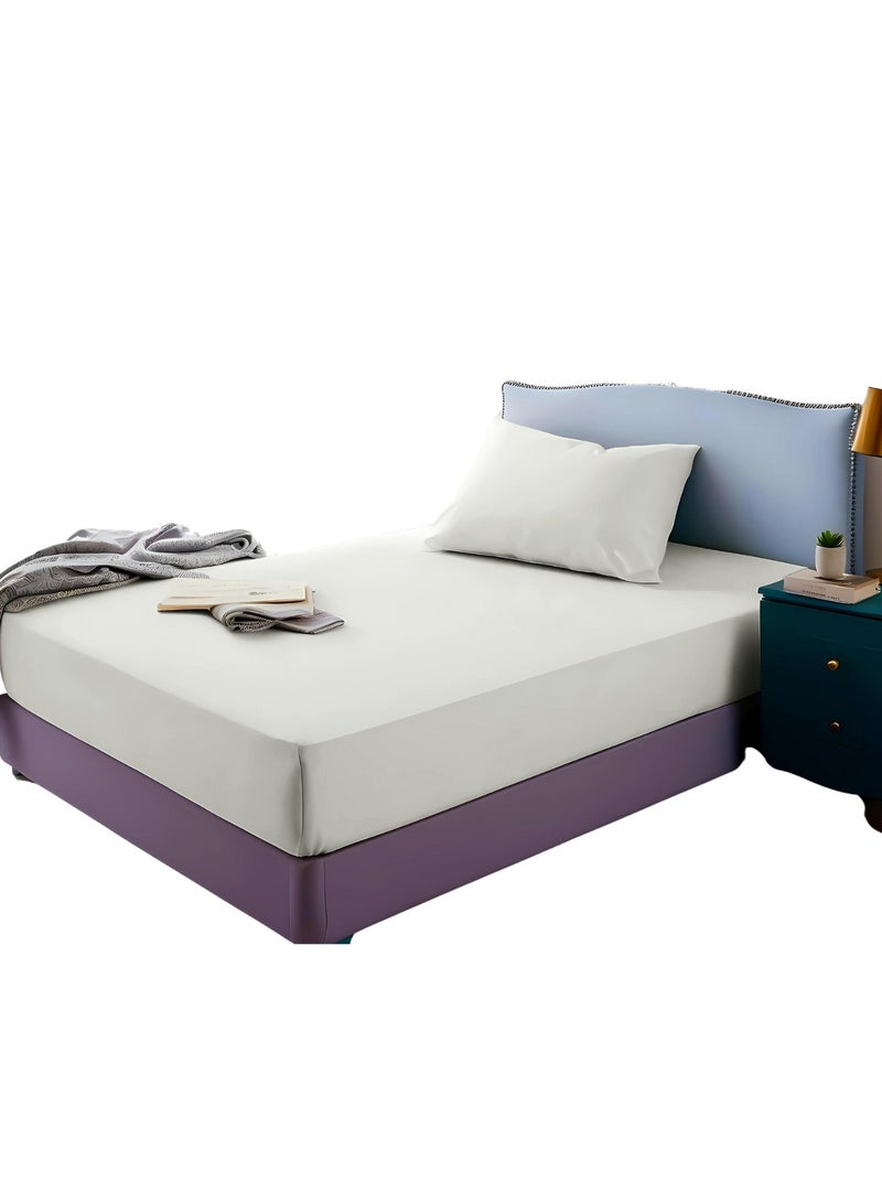 Banotex 100% Super Soft Cotton Double Bed Sheet Set with Elastic Edges - The Perfect Touch of Comfort and Beauty