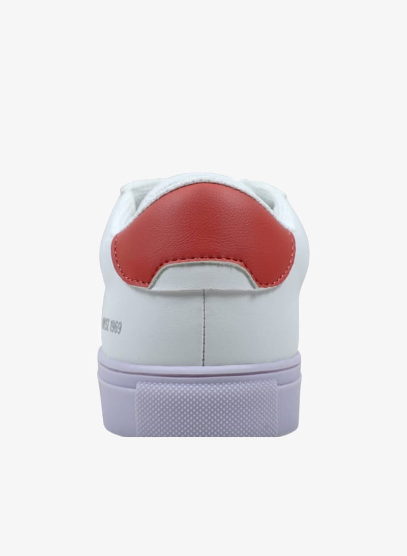 GAP Women's Panelled Sneakers with Lace-Up Closure - MEMPHIS - Image 3