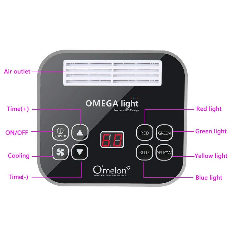 Vinmax PDT LED Face Machine Salon 4 Led Facial LightFace Light MachinePDT 4 Light Photon Facial Body Skin Care Beauty Device AntiWrinkle with Protection Eye Machine Salon Skin Care MachineUS SHIPPING - Image 3