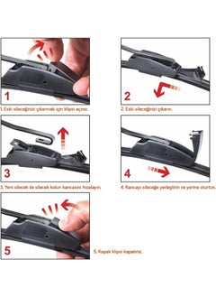 SENTINEL Hyundai Sonata Banana Wiper Set (2005-2010) 
