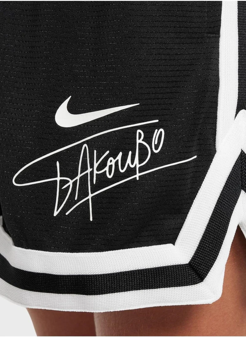 نايكي Youth 5In Ga Dri-Fit Dna Shorts