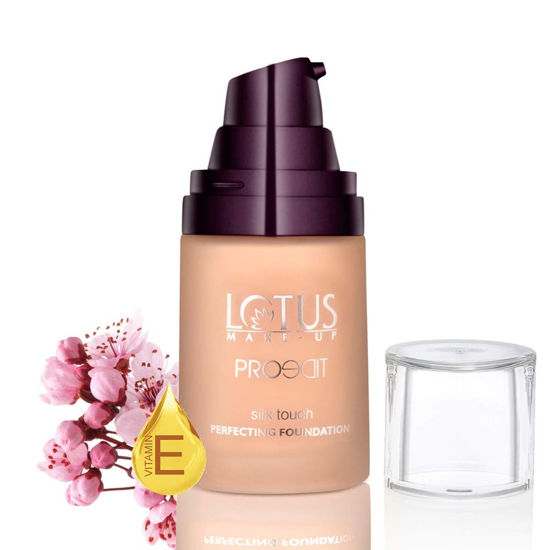 Lotus Makeup Lotus Makeup Proedit Silk Touch Perfecting Luminous Light Coverage Liquid Foundation For Normal Skin Type Cocoa 30 ml - Image 2
