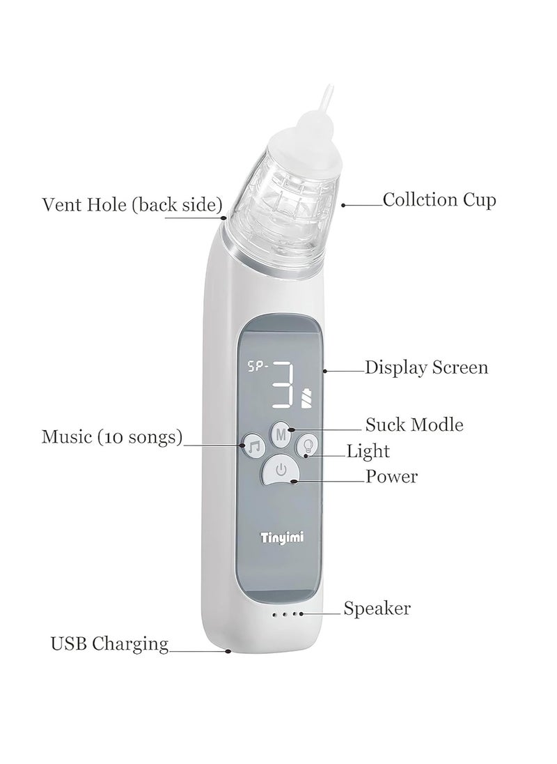 General - Electric nasal suction device for children and babies to suck snot and clean up nasal droppings Colorful music Baby nasal suction device - Image 1