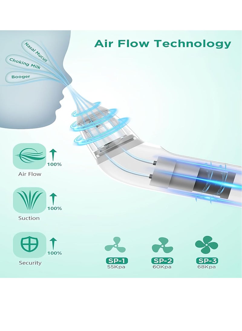 General - Electric nasal suction device for children and babies to suck snot and clean up nasal droppings Colorful music Baby nasal suction device - Image 1