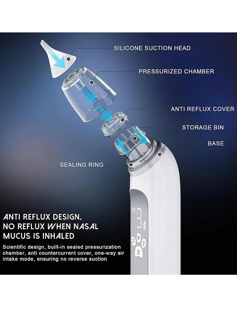 General - Electric nasal suction device for children and babies to suck snot and clean up nasal droppings Colorful music Baby nasal suction device - Image 1