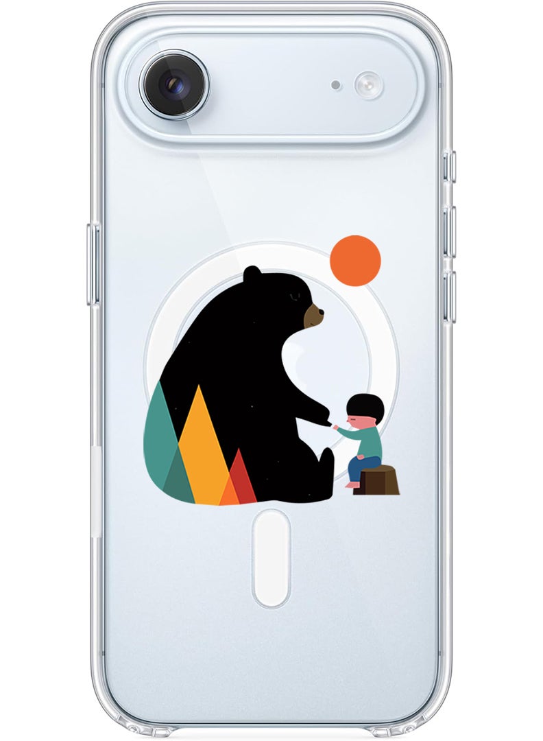 Theodor Magnetic Case for Apple iPhone 17 Air Compatible with MagSafe Wireless Charging, Shockproof Phone Bumper Cover - Promise - Image 1