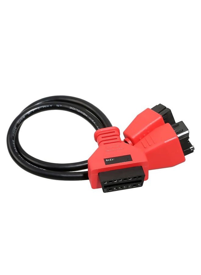 PARANNIC OBD2 Cable Adaptor for Chrysler 12+8 Programming Cable Connector for Autel DS808 Maxisys for Autel MS905 MS906 MS906BT MS906S MS908 MS908S Pro Maxisys ELITE - Image 3