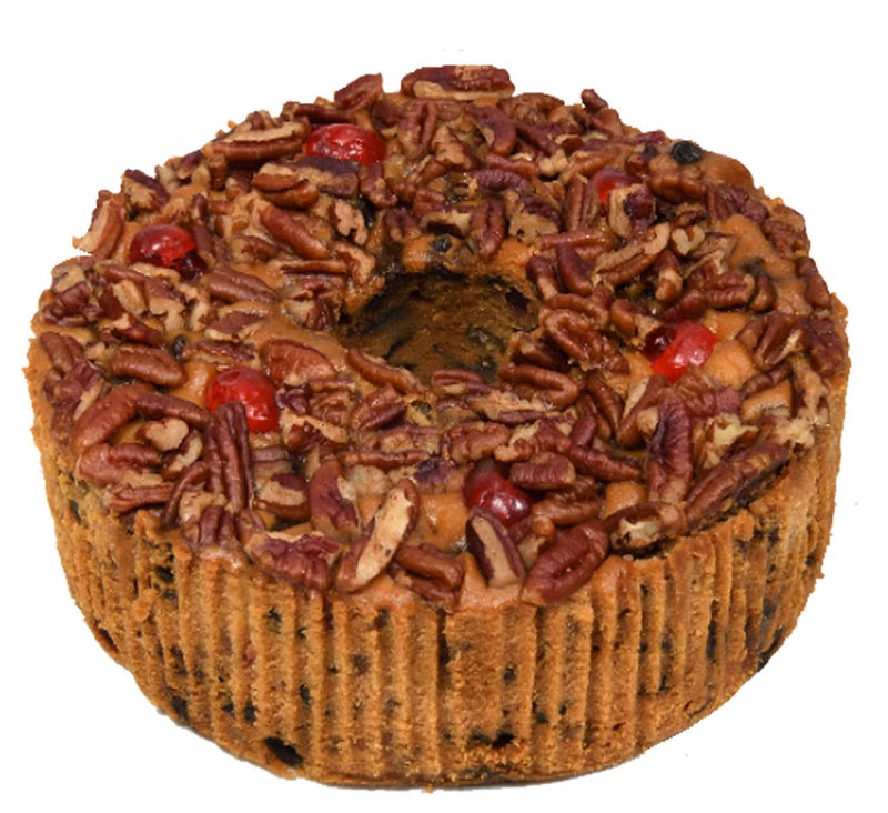 Jane Parker Fruitcake Classic Light Fruit Cake 3 Pound (48 Ounce) Ring - Image 1