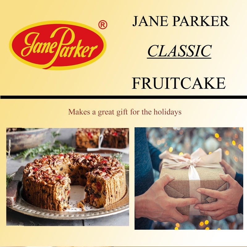 Jane Parker Fruitcake Classic Light Fruit Cake 3 Pound (48 Ounce) Ring - Image 5