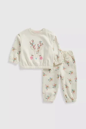 mothercare Woodland Deer Jog Set