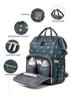 LEQUEEN Le Queen Diaper Bag 6th gen new (gray)  - Image 2