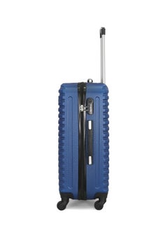 GIORDANO 3-Piece ABS Hardside Spinner Iron Rod Luggage Trolley Set With TSA Lock 20/24/28 Inch lLue  - Image 3