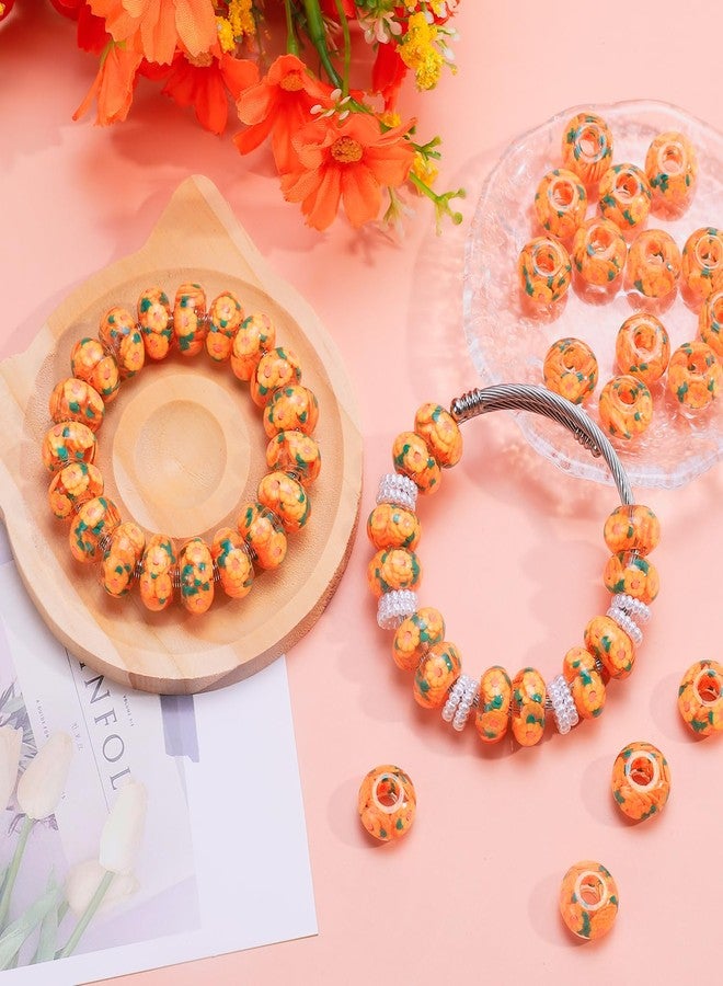 AIPRIDY Girls' Lucky Beads Lover Amber Beads, Big Hole Spacer Beads European Craft Beads for DIY Charms Bracelet Jewelry Making (Sun) - Image 5