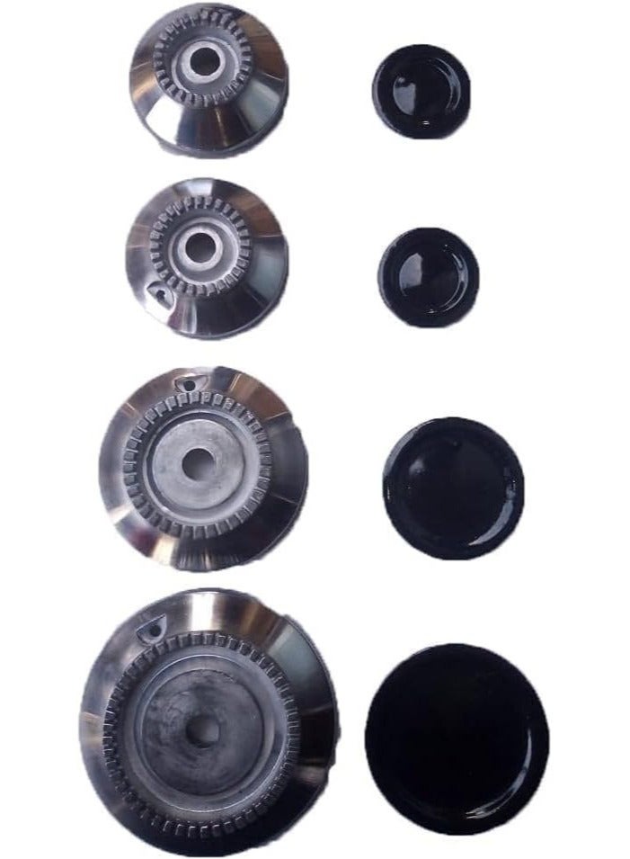 Ideal 4-burner stove eye set, Egyptian made, high quality, for Ideal stoves - Image 2