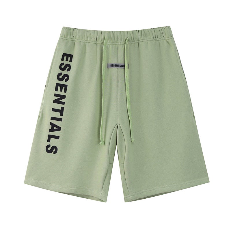Fog Multi-Line Side Silicone Shorts Essentials American Trend High Street Loose Casual Ins Five-Point Pants - Image 1