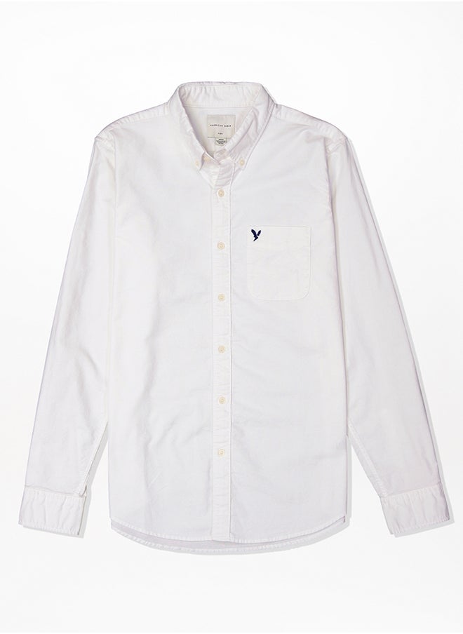 American Eagle Logo Slim Fit Shirt  - Image 4
