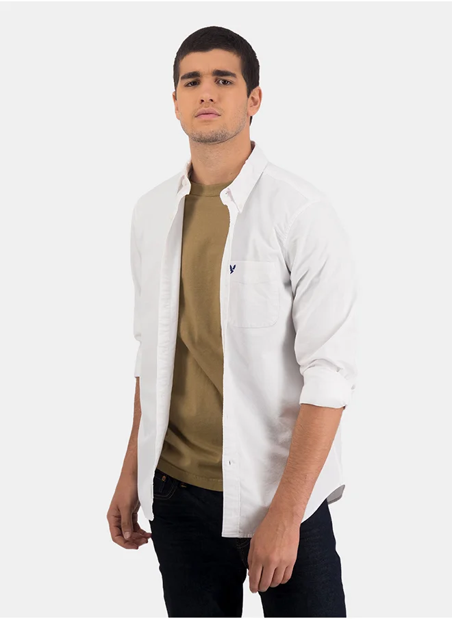 American Eagle Logo Slim Fit Shirt