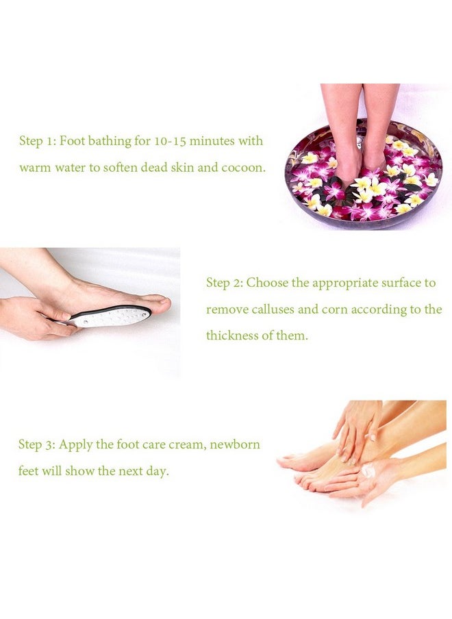 BEZOX Professional Foot File Callus Remover, Double Sided Pedicure Rasp For Cracked Heel And Dead Foot Skin - Heavy Duty Surgical Grade Stainless Steel - W/Cloth Storage Bag & Gift Box  - Image 5