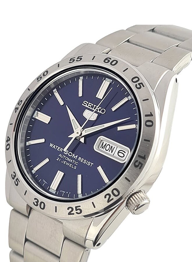 Seiko ساعة يد أوتوماتيكية من الستانلس ستيل بعقارب دائرية الشكل SNKD99K1 للرجال - 37 ملم - Image 2