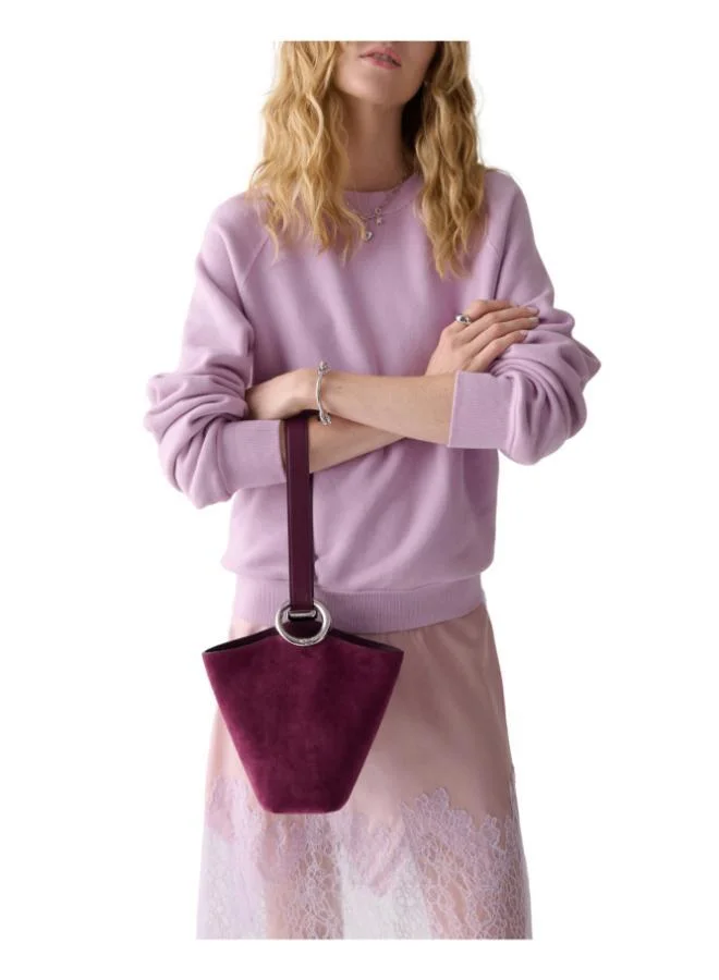 Kate Spade Halo Suede Mini Bucket Bag