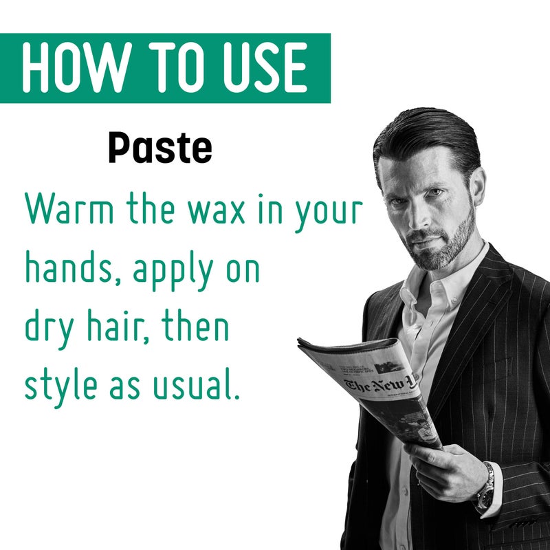 FRAMESI BARBER GEN Paste, 3.4 fl oz, Men's Hair Paste, Matte Hair Wax - Image 2