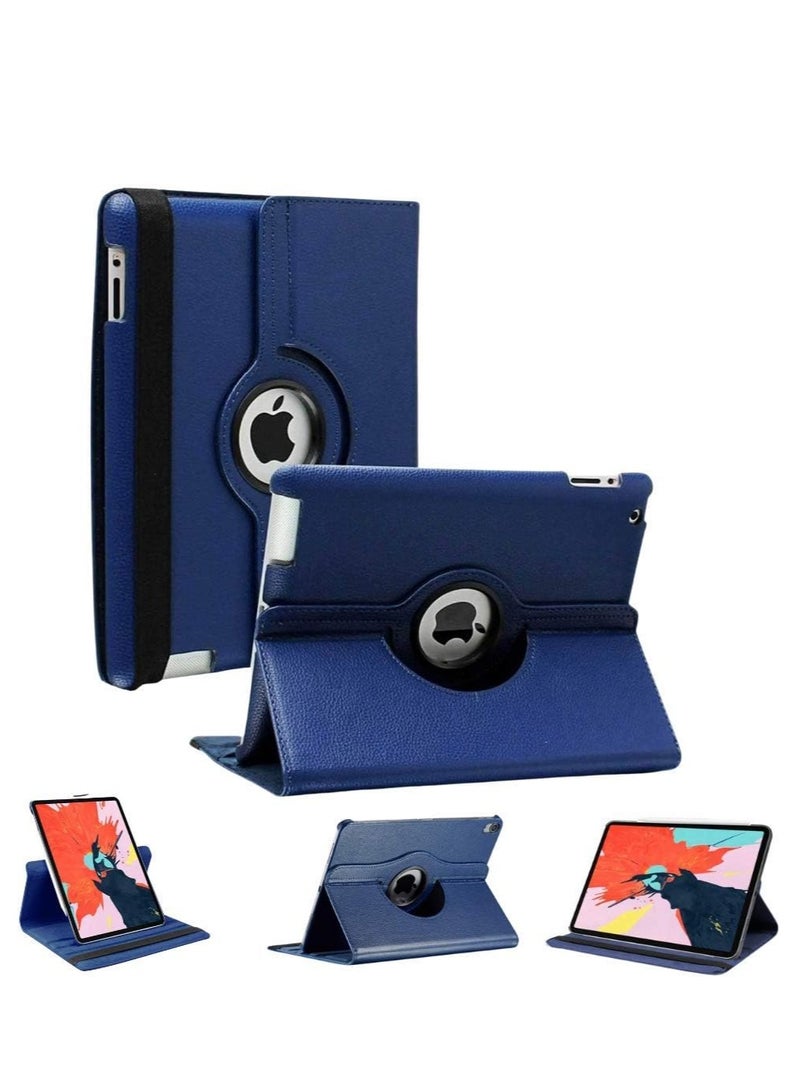 Case Compatible with Apple iPad 10.2" (2020-2019), [Wallet Case] Shockproof PU Leather Book Style Flip Folio 360° Rotating Total Protection Cover With Auto Wake/Sleep - Image 1