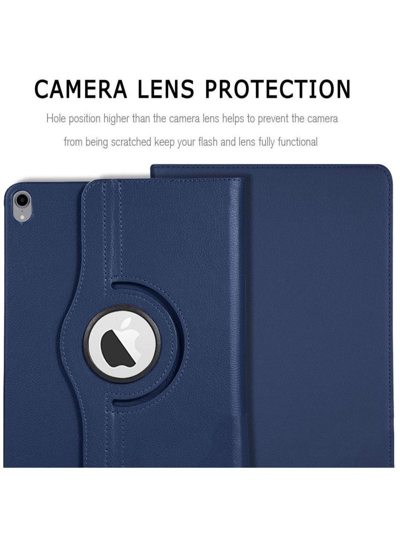 Case Compatible with Apple iPad 10.2" (2020-2019), [Wallet Case] Shockproof PU Leather Book Style Flip Folio 360° Rotating Total Protection Cover With Auto Wake/Sleep - Image 5